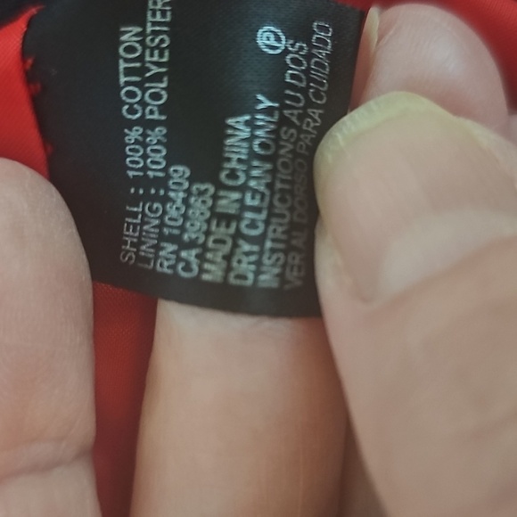 Tahari Arthur S. Levine Sleeveless, Red Sheath Dress, Gold Buckles, Size 12 - Picture 12 of 12